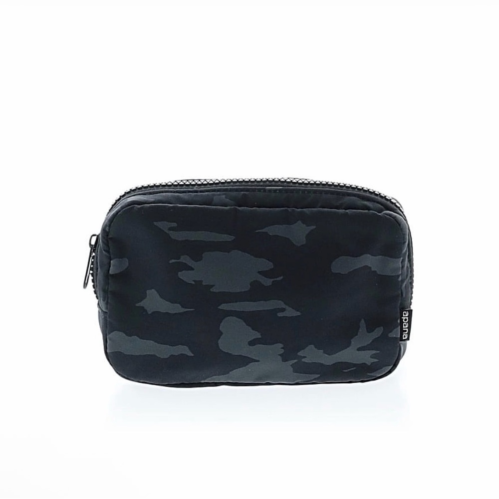 Apana See Me Run Belt Bag Grey‎ Camo Dark Camouflage Black Running